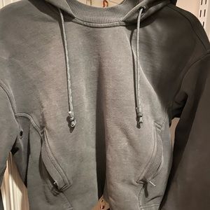 lululemon crescent hoodie, graphite grey